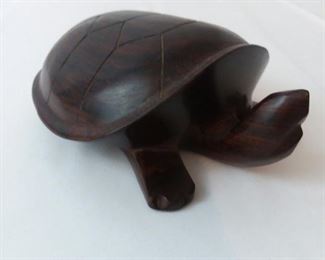 Carved Wood Turtle