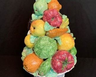 Ceramic Fruit and Vegetable Tree