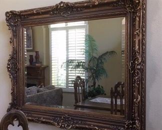Large ornate mirror, $150. 50 x 63”. If interested, call now — 626-710-2867