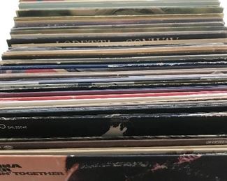 Box of vintage albums