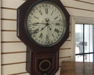 Antique clock Sunday Price $87