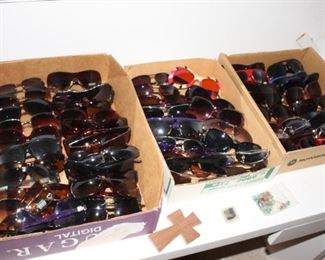 Anyone need a pair of never worn sunglasses? Fun 80's and 90's styles.  
