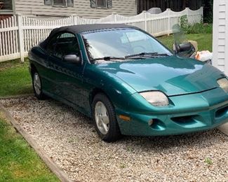 1999 PONTIAC CONVERTIBLE