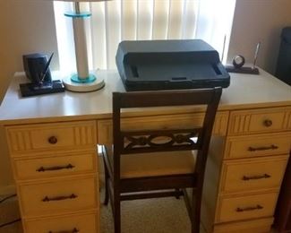 Desk with Vintage Sears typewriter