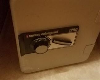 Safe with combination