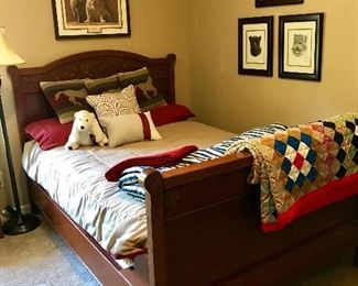 Antique Full Size Bed 