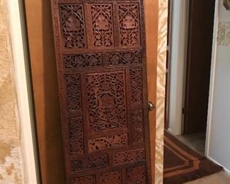 2 EXTRA CARVED WOOD PANELS