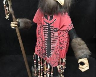 124 Bird Man Sculpture