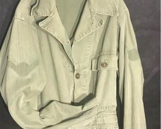 077 Vintage Military Coveralls