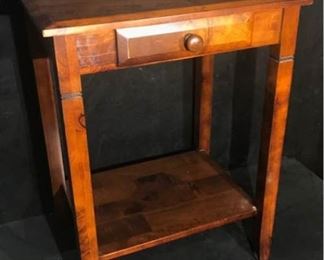 075 Wood Side Table