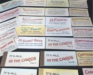 051 Hand Painted Postcards  Funny Quotes