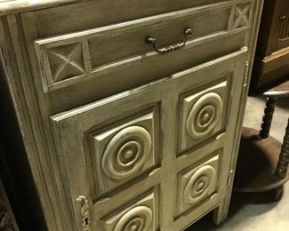 Painted French jelly cupboard