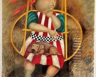 Artist G. Rodo Boulanger. Graciela Rodo (born 1935 in La Paz) is a Bolivian painter. She is noted for her artworks featuring stylized renderings of children. Her paintings are so adorable.