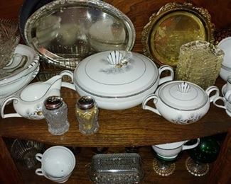 Vintage glassware and China