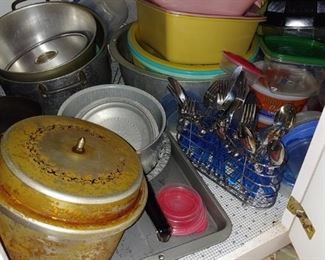 Tons of granite cookware
