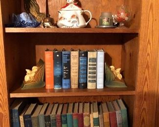 Vintage books and ephemera