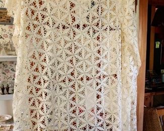 Beautiful hand-sewn bed cover
