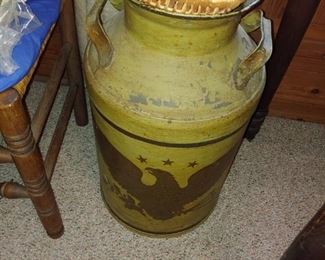Vintage milk can
