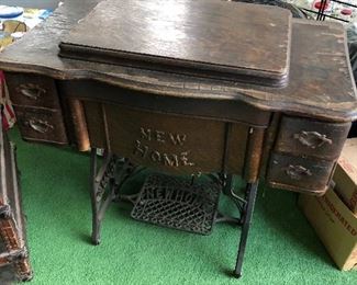 Antique sewing machine