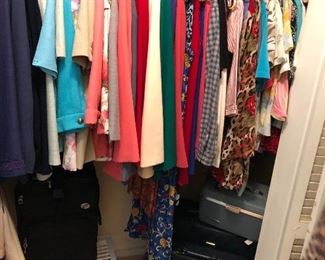 Nice ladies clothing and suitcases