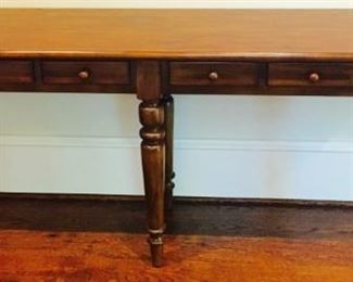 Pottery Barn 6 drawer Console Table, 84"L x 16"D x 30"H