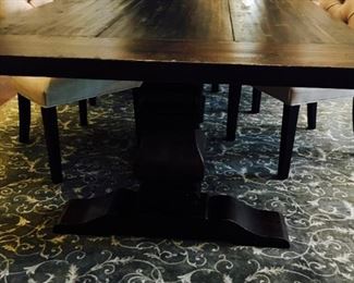 Restoration Hardware Kitchen Table, 120" x 43" x 30"H