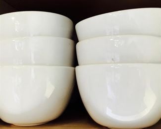 Pottery Barn Pure White Bowls