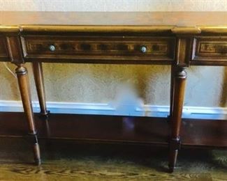 Grandover Console Table by Hooker, 59"W x 21"D x 34"H