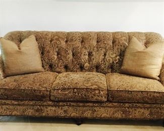 Matching Smith Brothers Sofa, 88"L x 39"D x 36"H