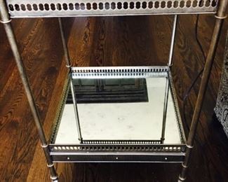 Pottery Barn, Double Mirror Accent Table (1) 