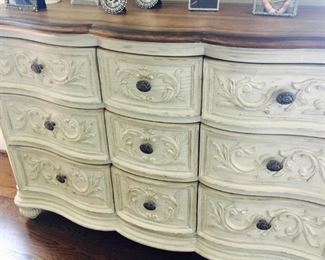 Jessica McClintock Large Dresser by American Drew, 58"W x 19"D