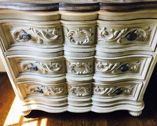 (2) Jessica McClintock Bachelor Chests by American Drew 37"W x 19"D x 32"H