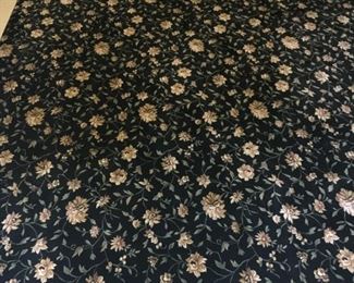 Designer Floral Rug, 9' x 7'