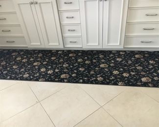 Matching Designer Floral Runner, 9' x 2.5'