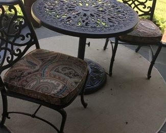 Frontgate Orleans Bistro Patio Table with 2 Chairs