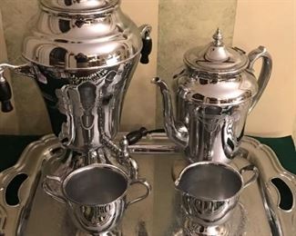 Lehman Brothers Kromaster Electric Percolator Set