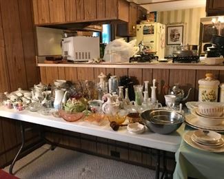 Kitchen wares and Vases