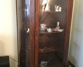Antique Glass Cabinet