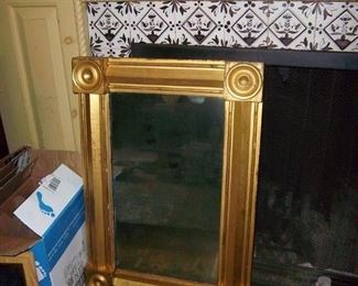 early gold gild mirror