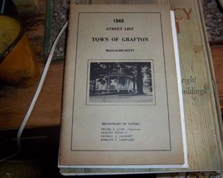 grafton 1949 street list