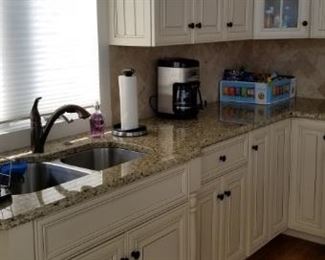 Spectacular kitchen with gorgeous custom cabinetry