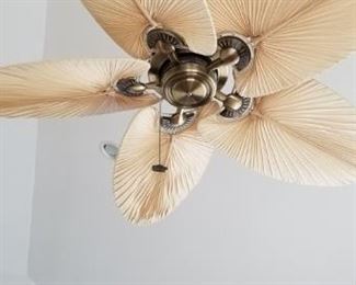 Emerson palm frond fan - two available