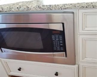 GE Profile microwave oven