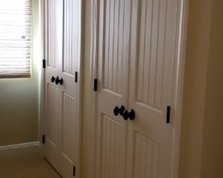 Solid wood interior doors throughout