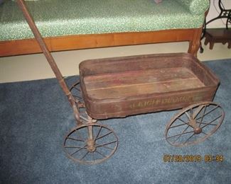 Antique childs wagon