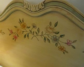 detail of JOHN WIDDICOMB  twin headboard