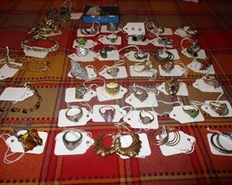 this is half of the fine jewelry that will be at this sale it is not on the premisis till the day of the sale