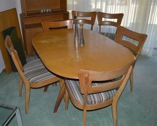 Heywood Wakefield w "Dog Bone" Chairs