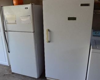 Freezer and Refrigerator
