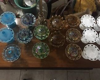 Rare  Collection Of Sugar Bowls With Spoon Holders - these are extremely hard to find!!! If someone has one they don’t sell them! 
